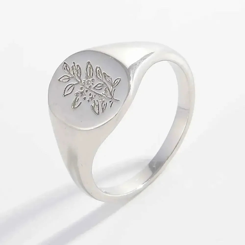 Signet Ring – Classic 925 Silver Jewelry
