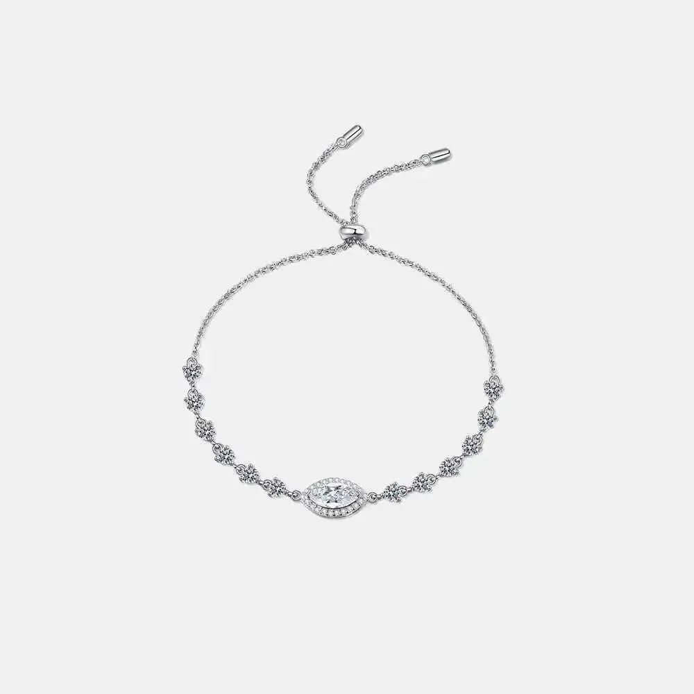 Luxury Single Moissanite Bracelet