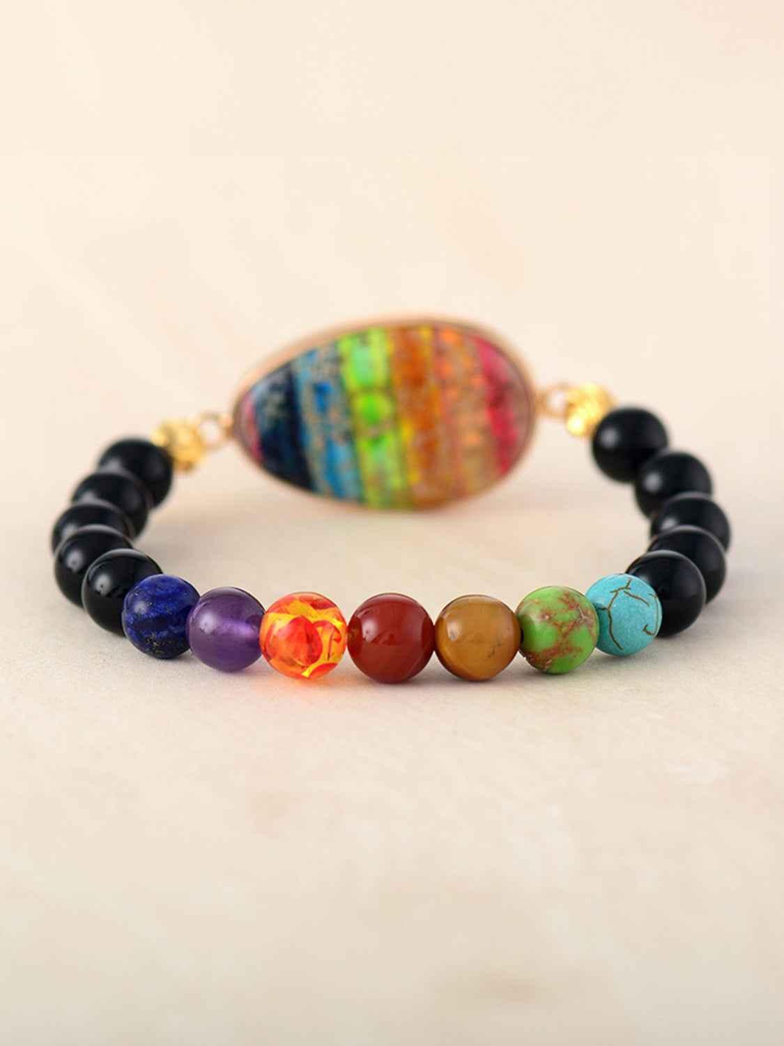 Geometric Beaded Shape Bracelet
