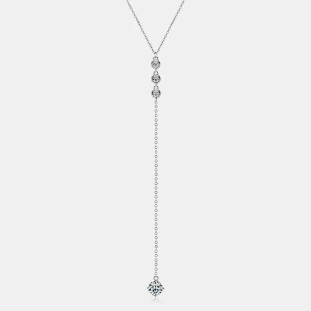 Elegant 1.3 Ct Moissanite Necklace