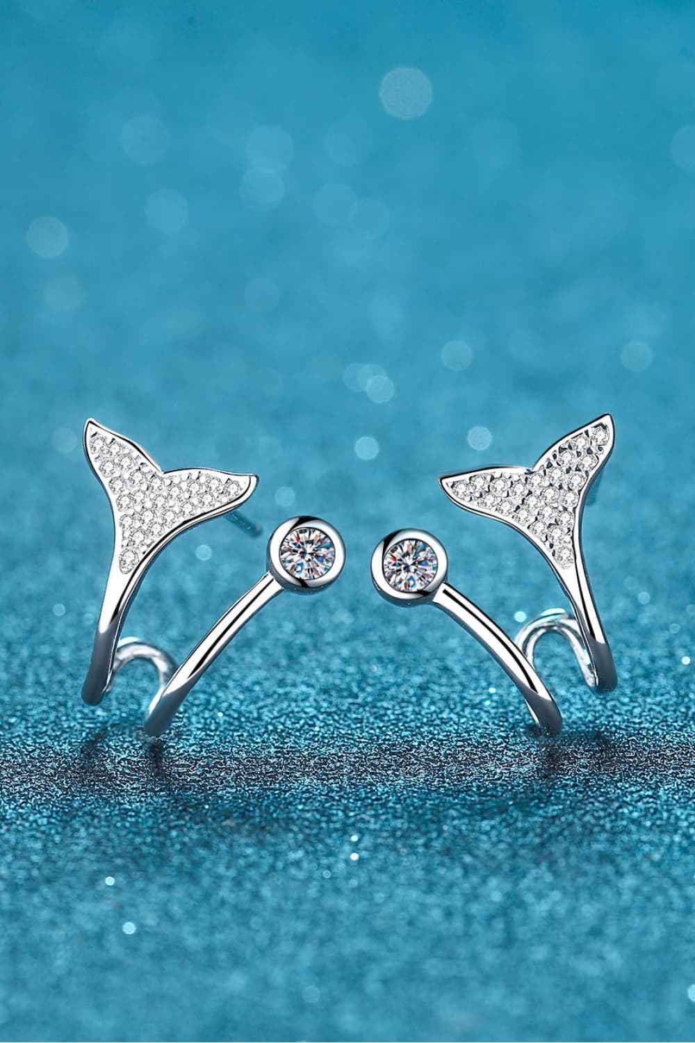 Moissanite Elegance with a Twist