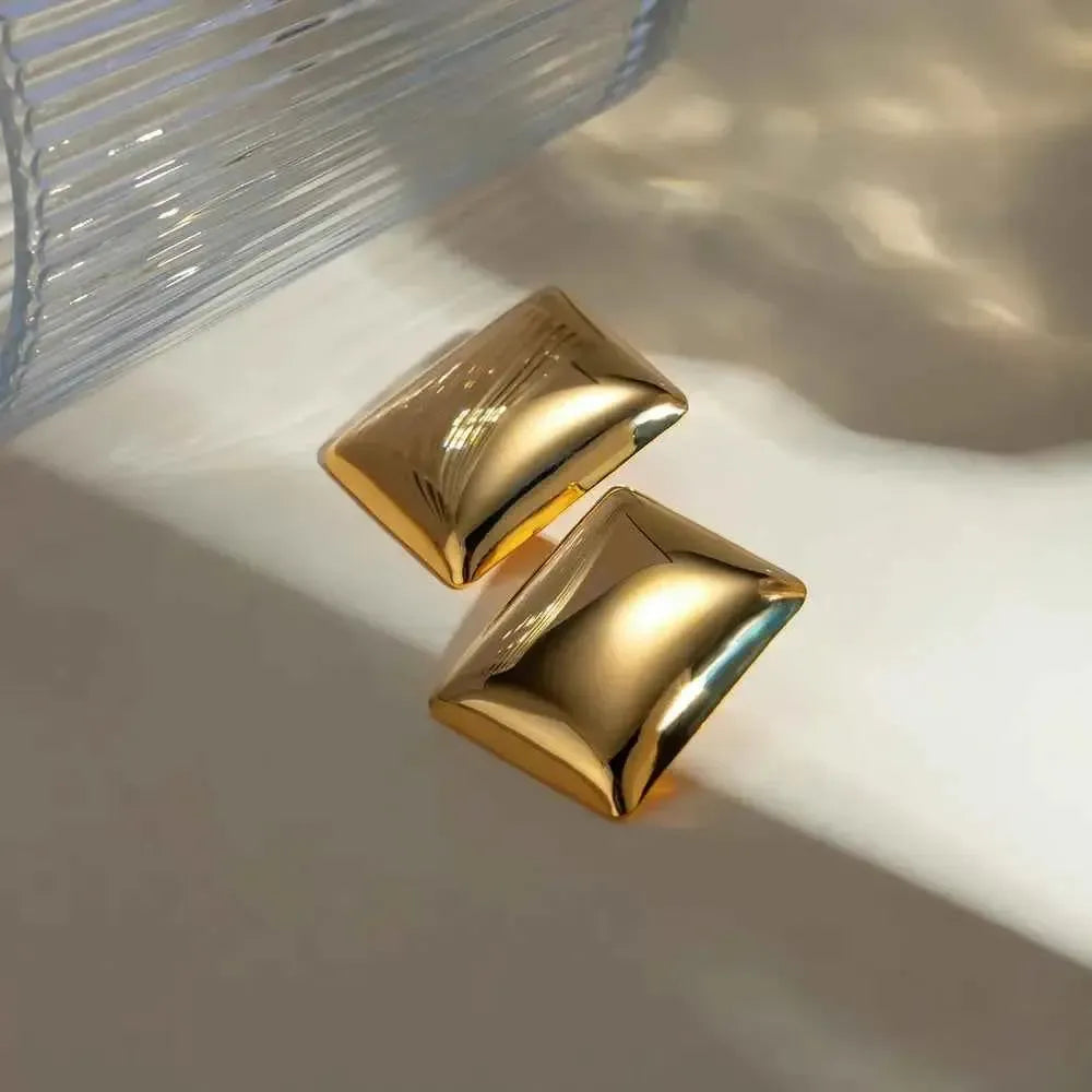 Clean-Cut Silver Studs