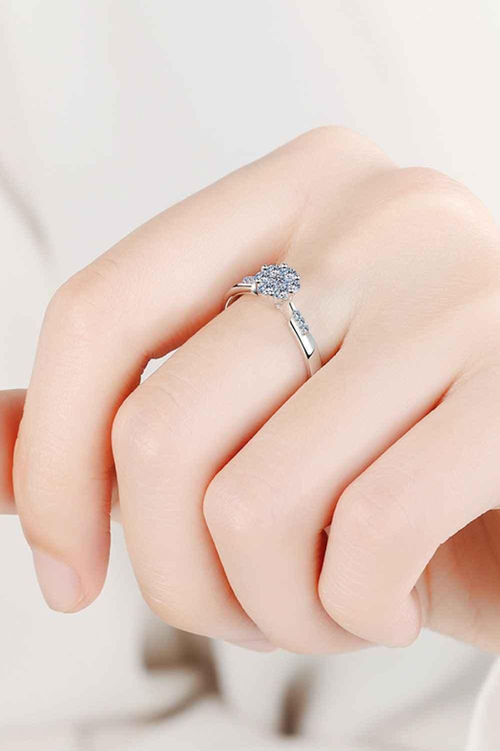 Moissanite Dream Life Silver Ring