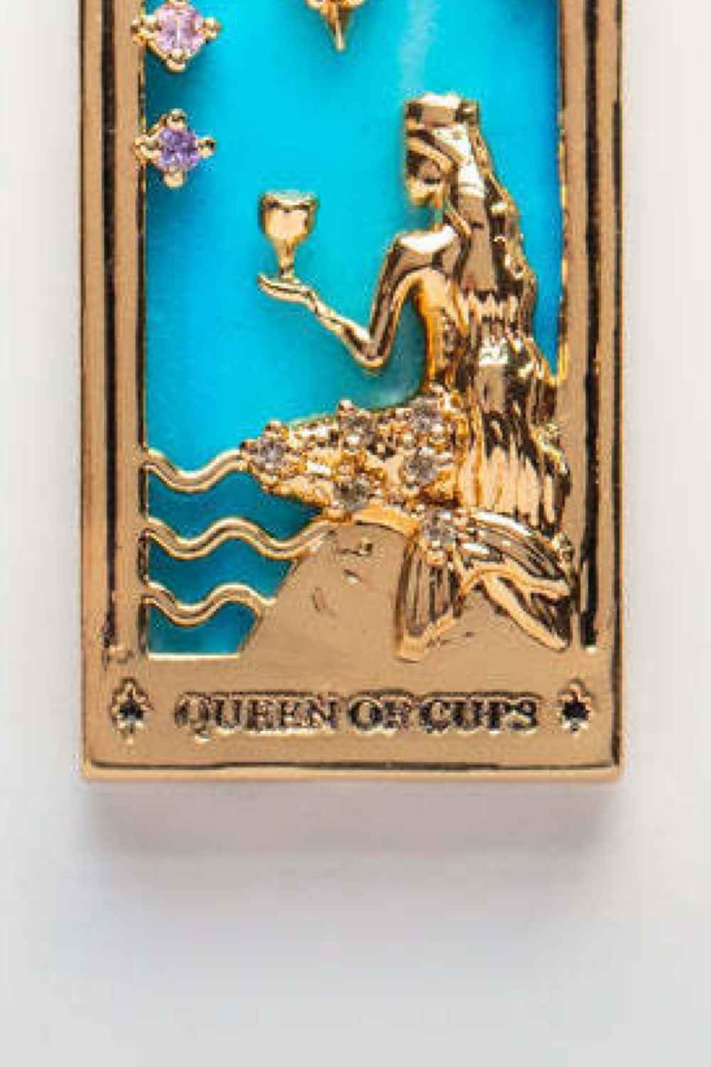 Tarot Card Pendant Stainless Necklace