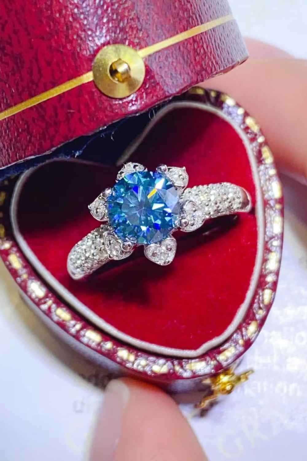 Luxury Sterling Silver Promise Ring