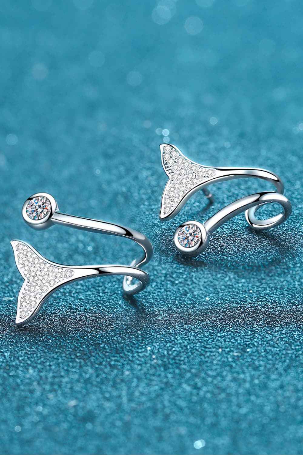 Moissanite Elegance with a Twist