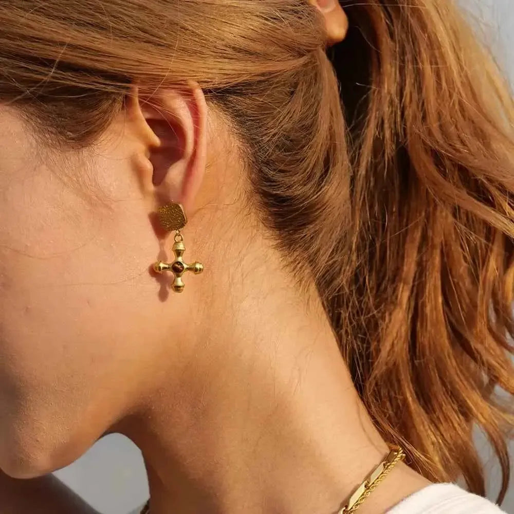 Modern Faith-Inspired Earrings