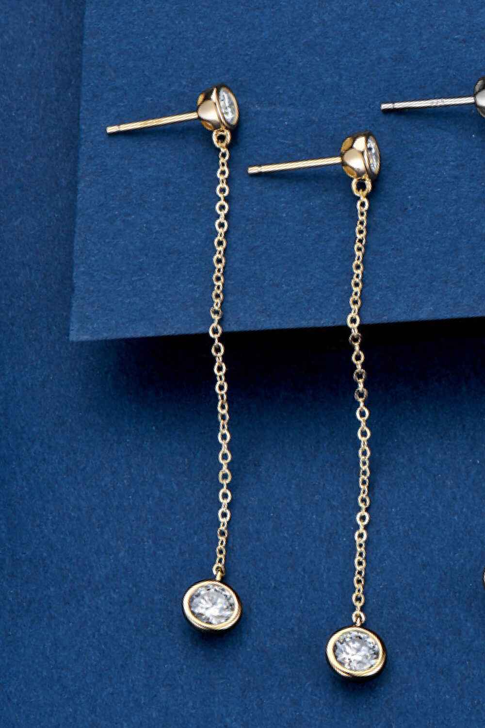 Shine in Motion with Adored Chain Earrings
