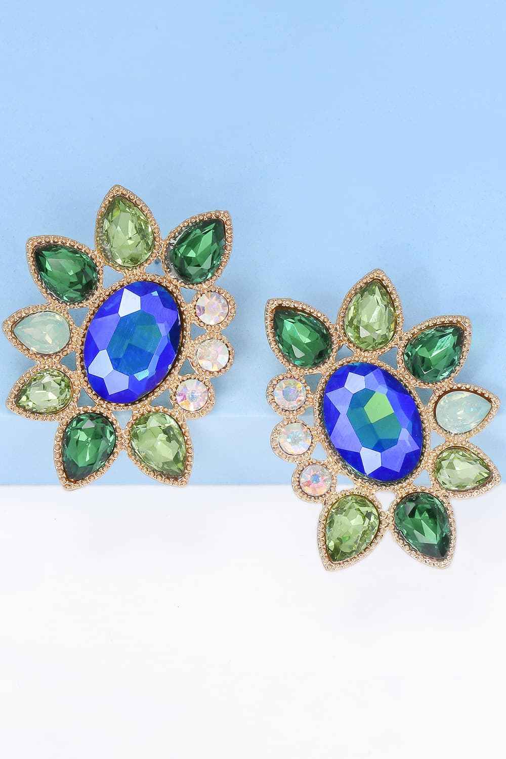 Bold Geometry Meets Sparkle