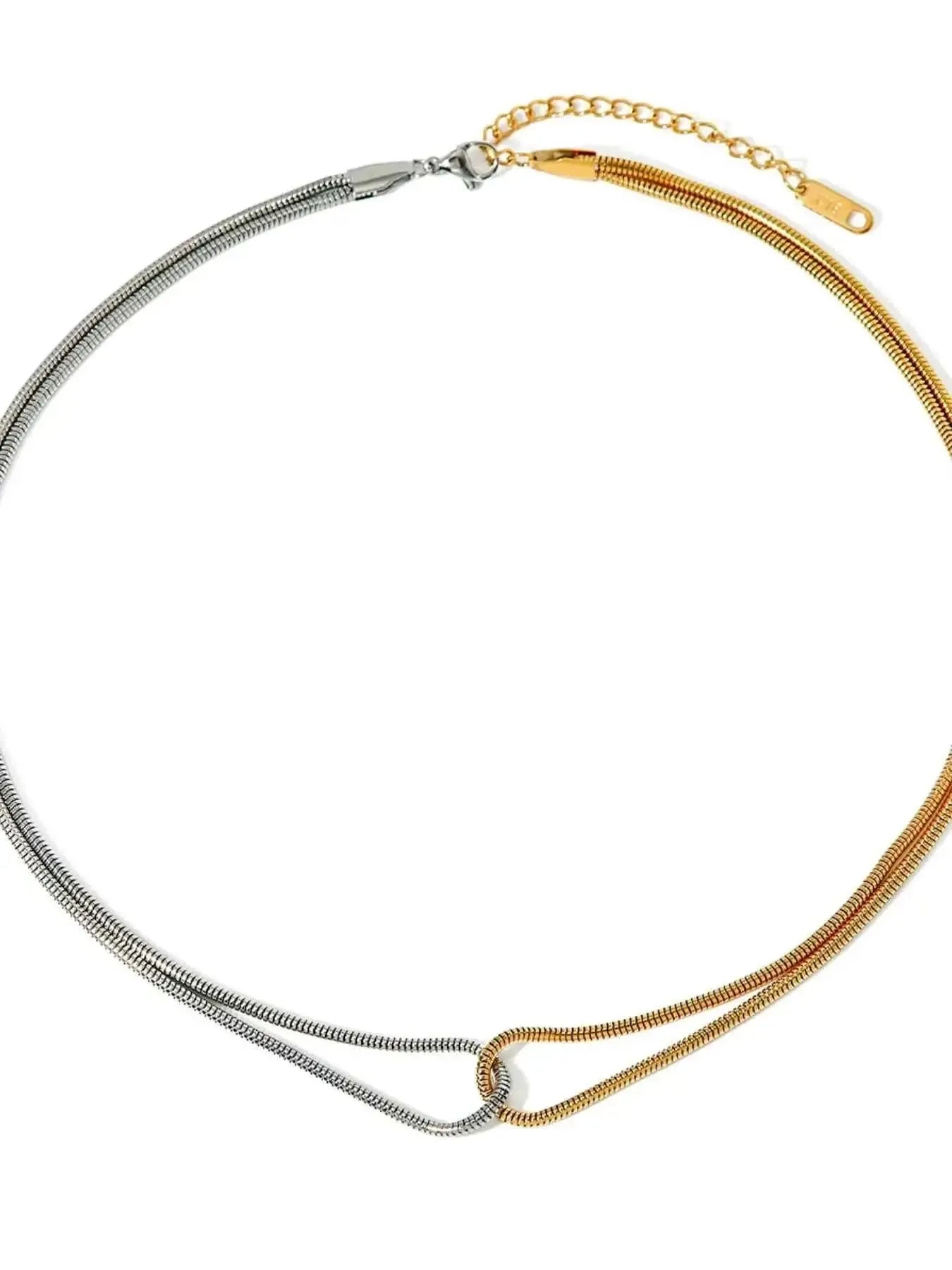 Dual Tone Radiance – 18K Gold-Plated