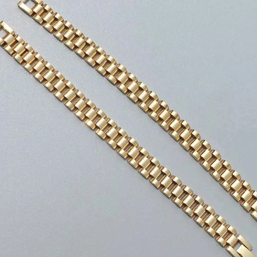 Durable Titanium Chain Bracelet