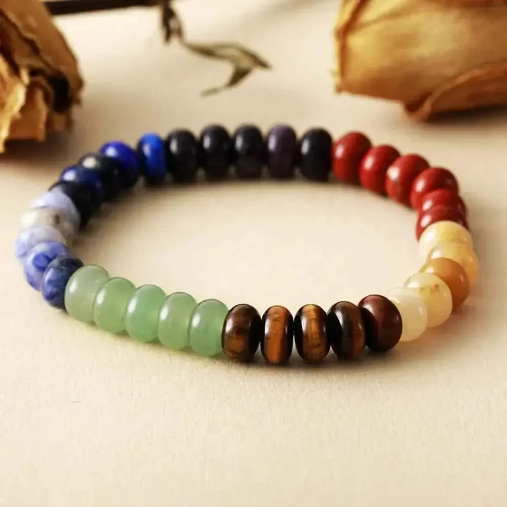Natural Stone & Alloy Bracelet