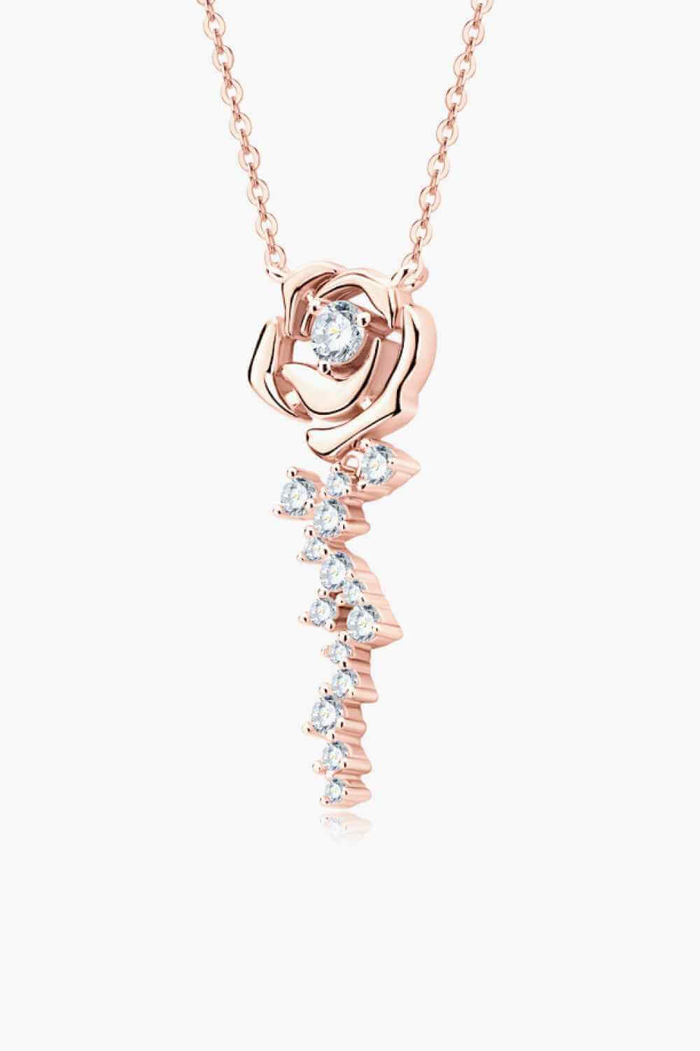 Rose Gold 925 Sterling Silver Pendant