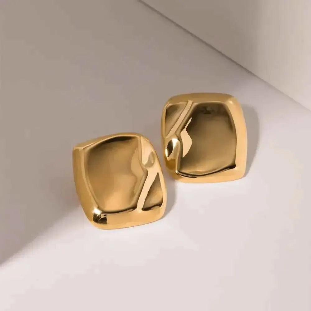 Sleek Stainless Steel Studs