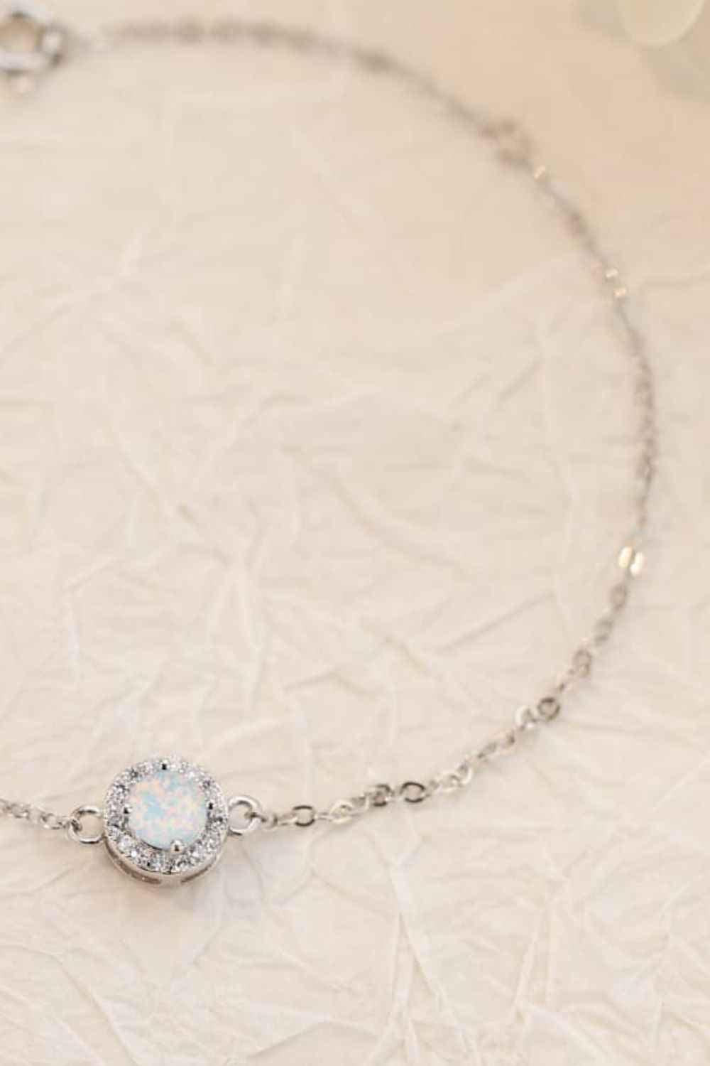 “Love You Too Much” Opal Bracelet