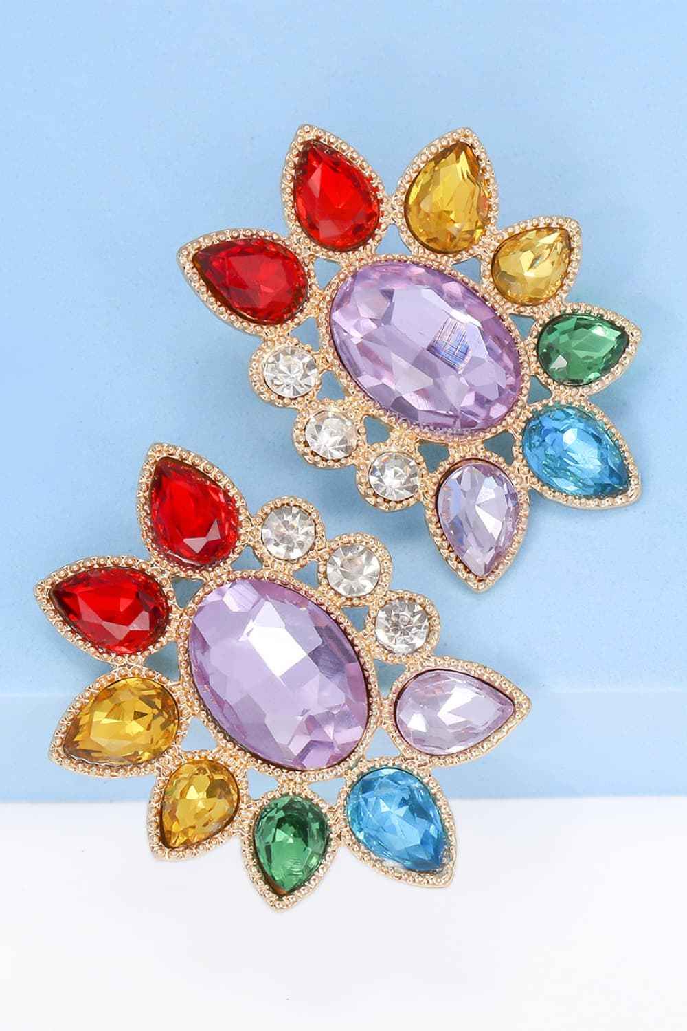 Bold Geometry Meets Sparkle
