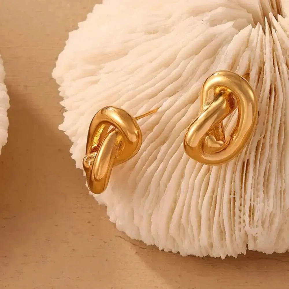 Classic Knot Design Studs