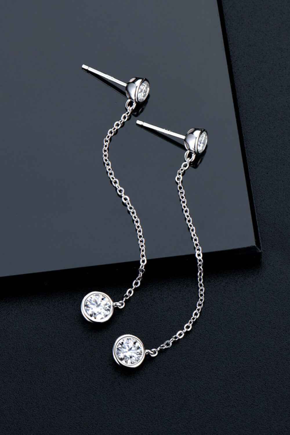 Shine in Motion with Adored Chain Earrings