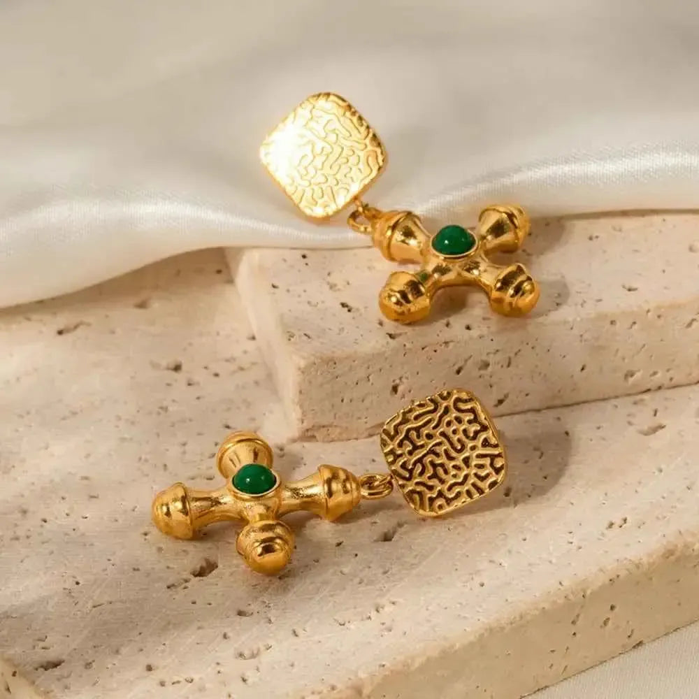 Modern Faith-Inspired Earrings