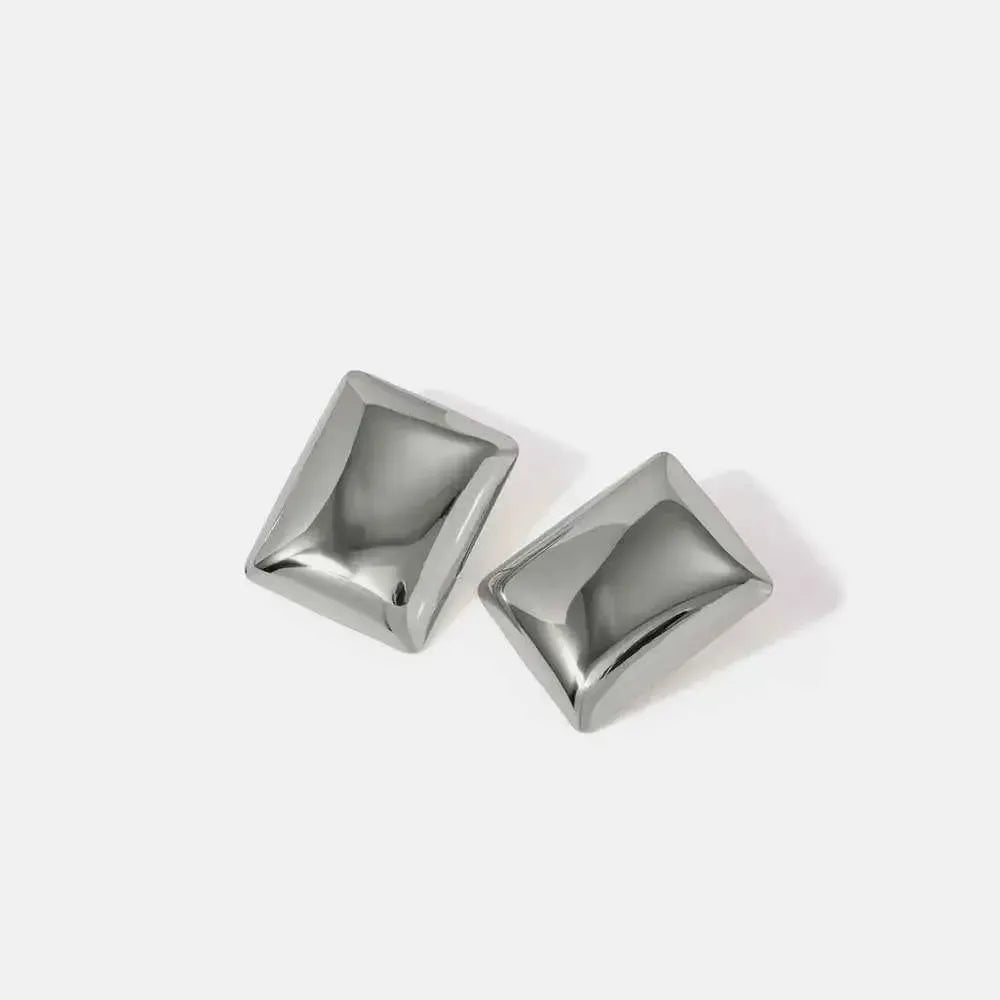 Clean-Cut Silver Studs