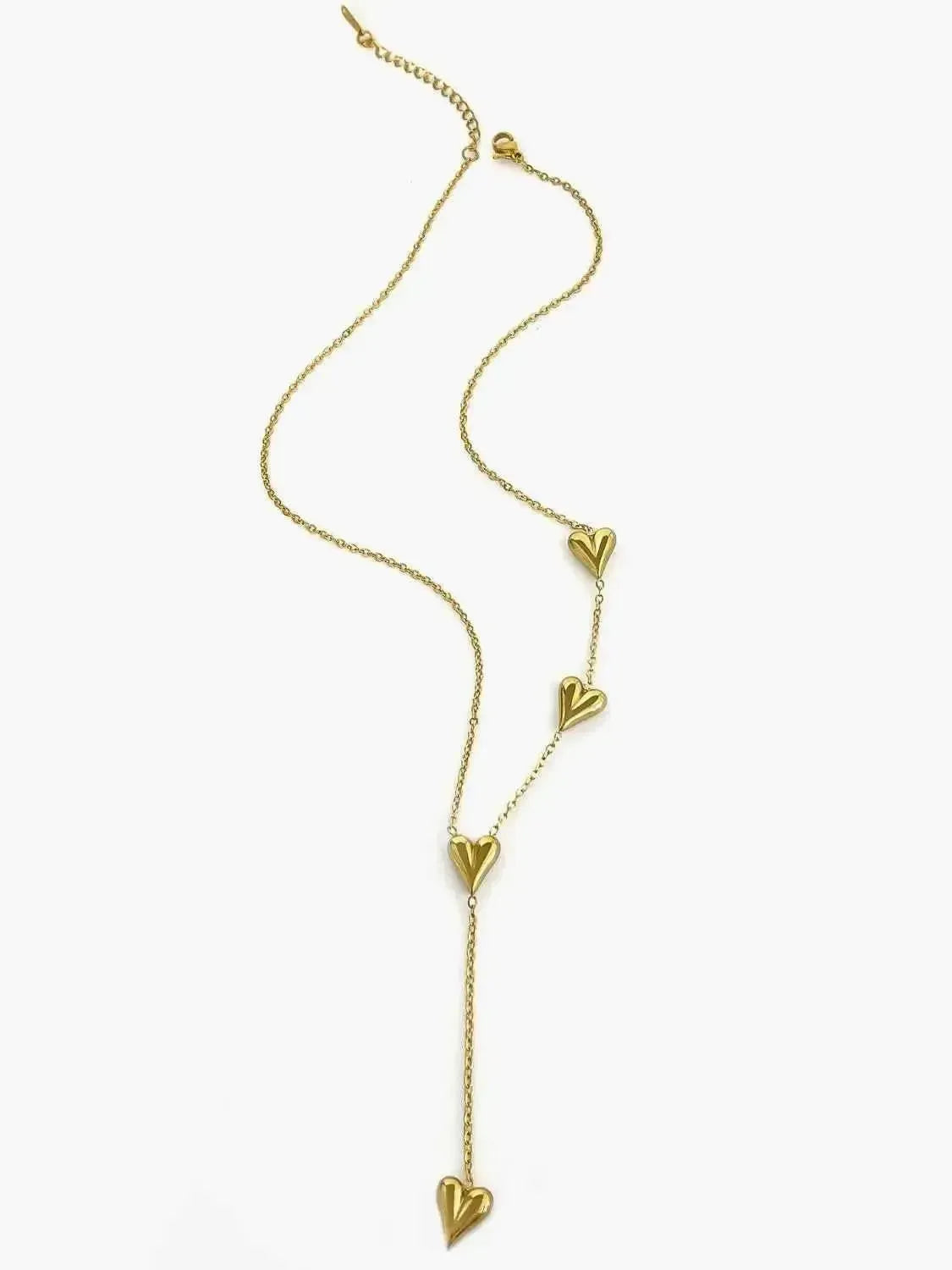 Romantic Heart Y‑Necklace