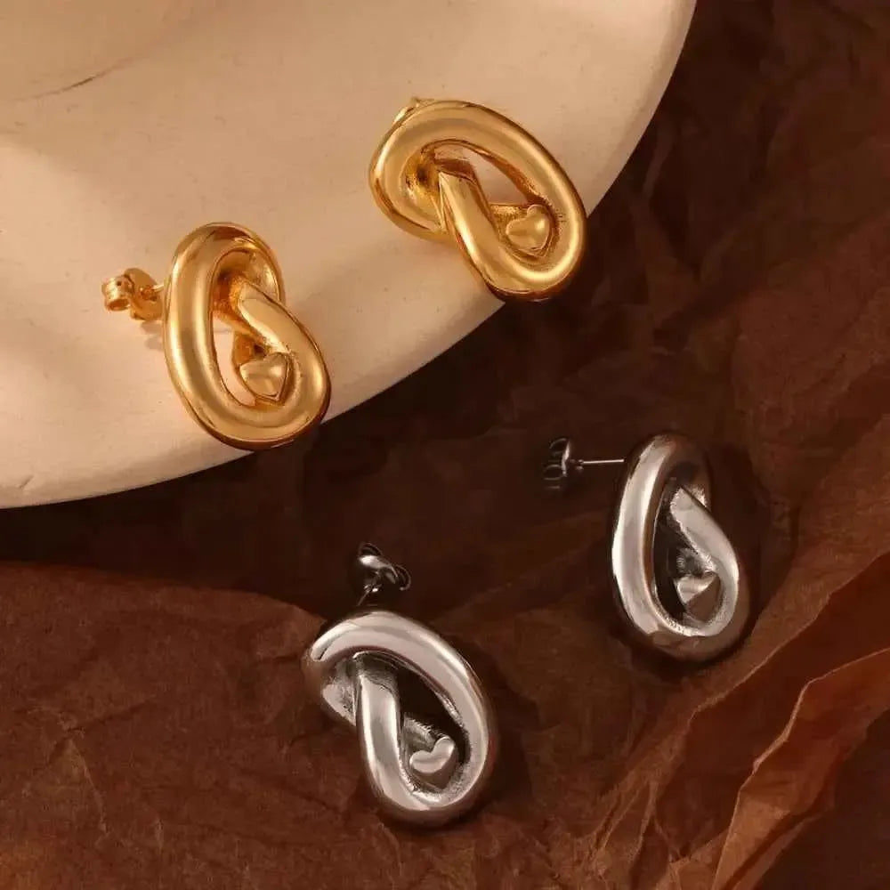 Classic Knot Design Studs