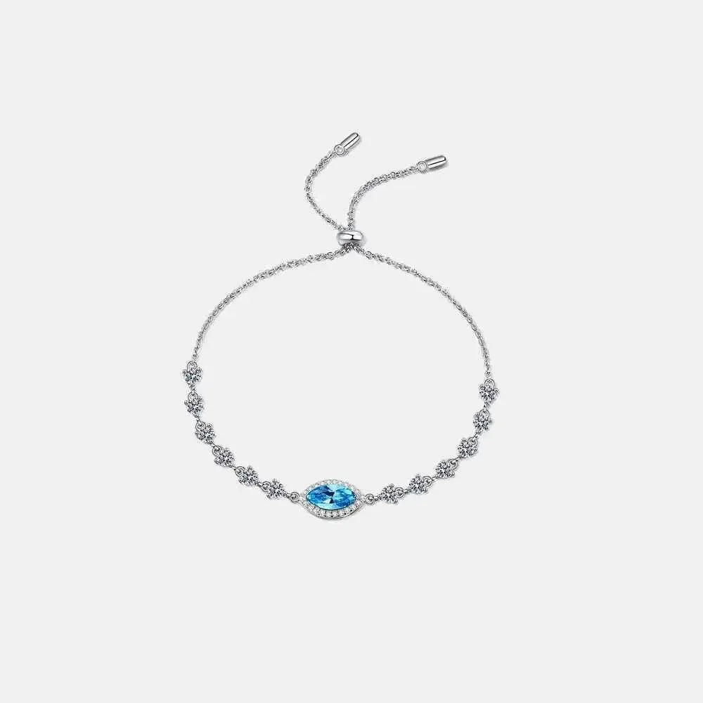 Luxury Single Moissanite Bracelet