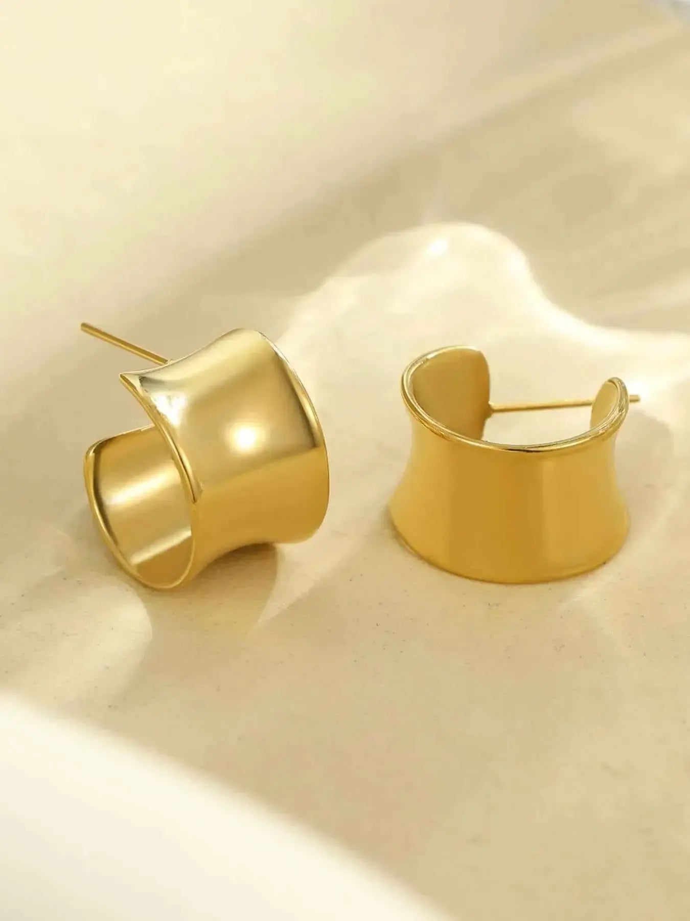 Bold Geometric Stainless Jewelry