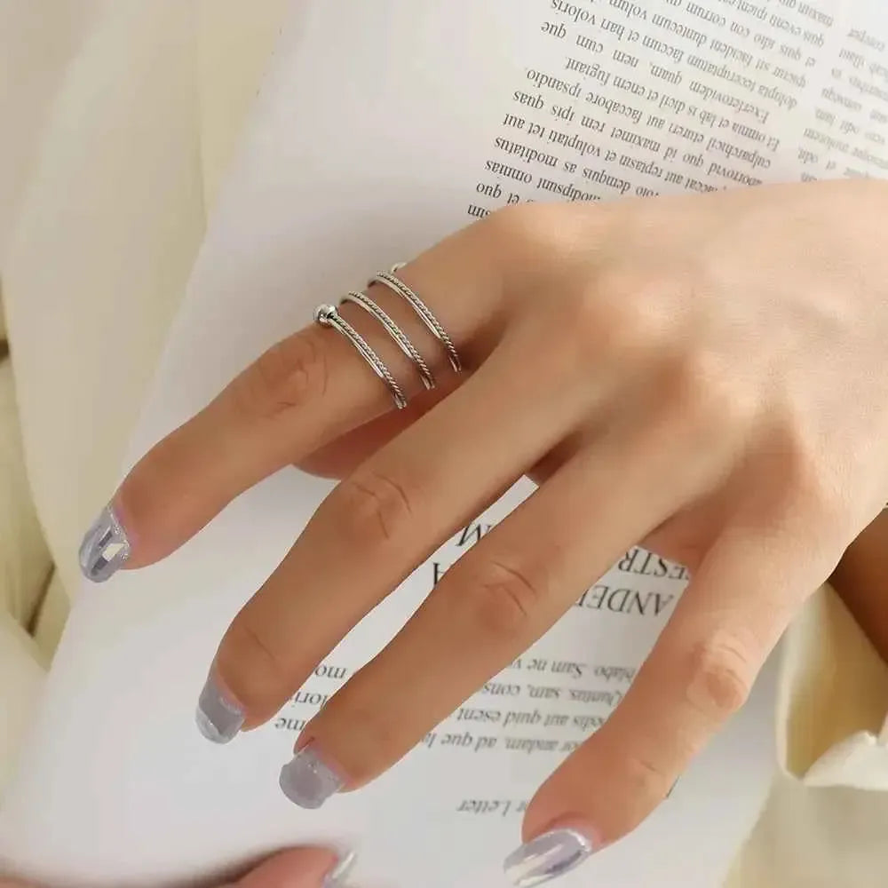 Wrap Ring – Titanium Steel Modern Band