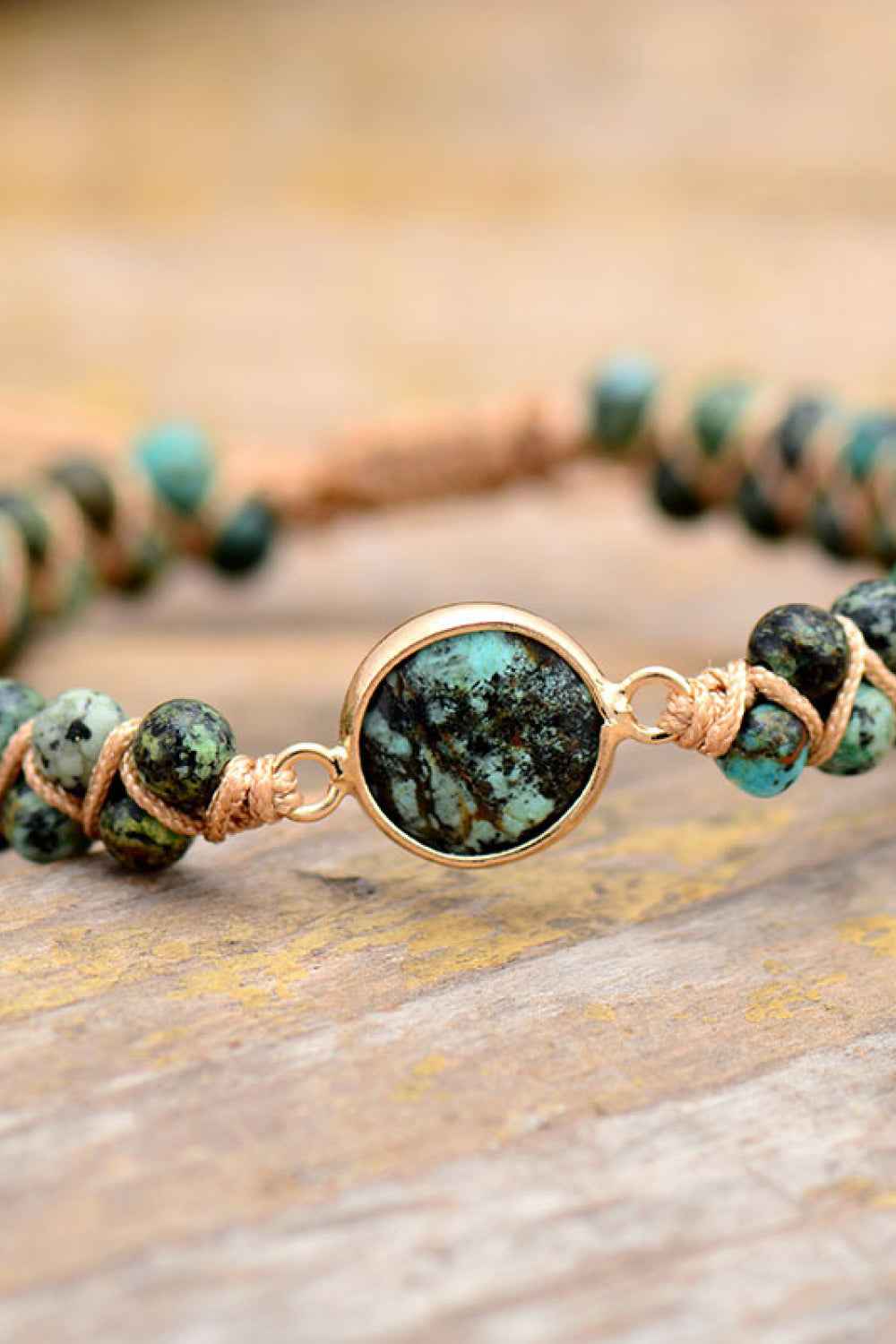 Boho-Style Copper Bracelet Handmade