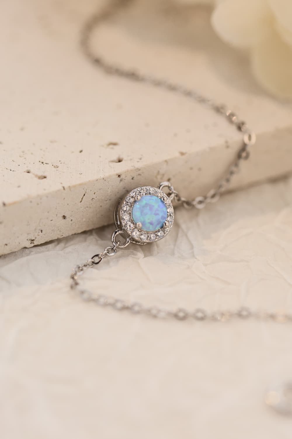 “Love You Too Much” Opal Bracelet