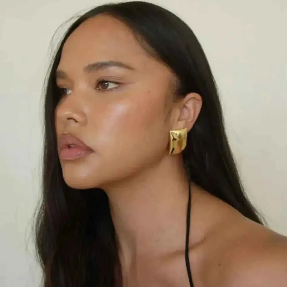Clean-Cut Silver Studs