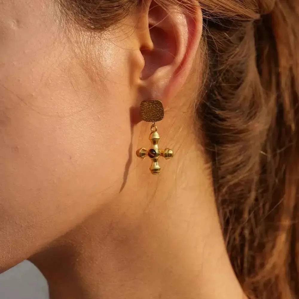 Modern Faith-Inspired Earrings