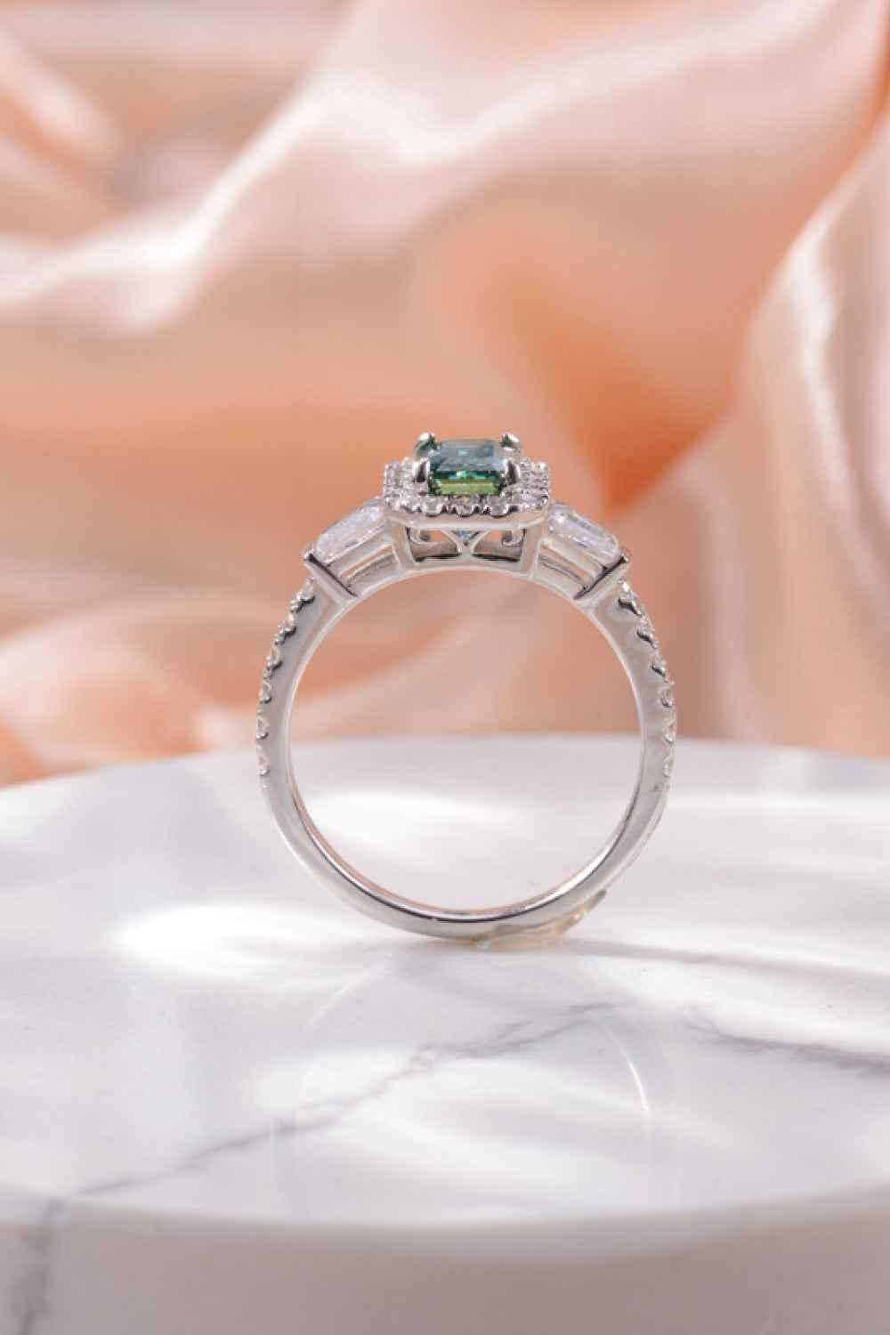 Brilliant Moissanite Ring – 1 Carat Shine