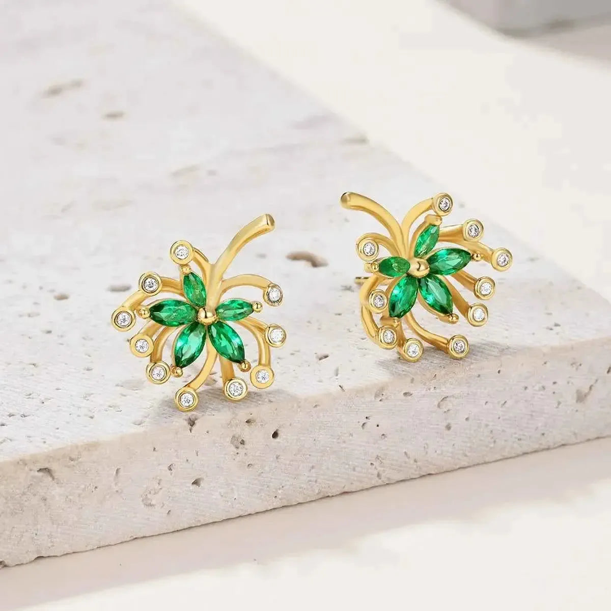 Luxury Moissanite Diamond-Look Studs