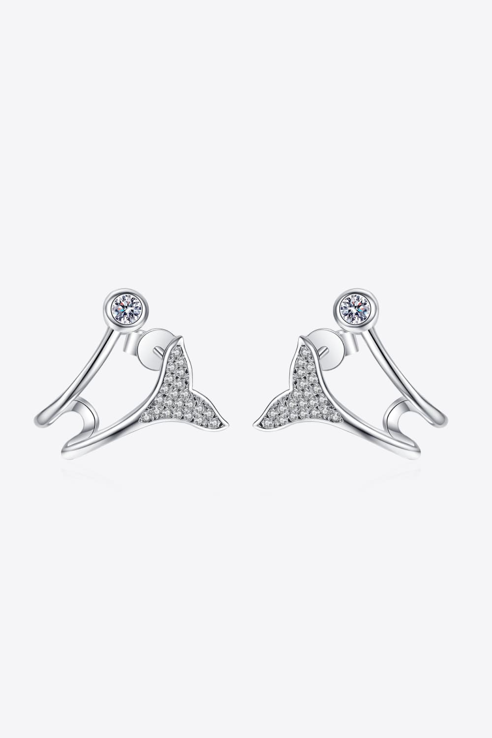 Moissanite Elegance with a Twist