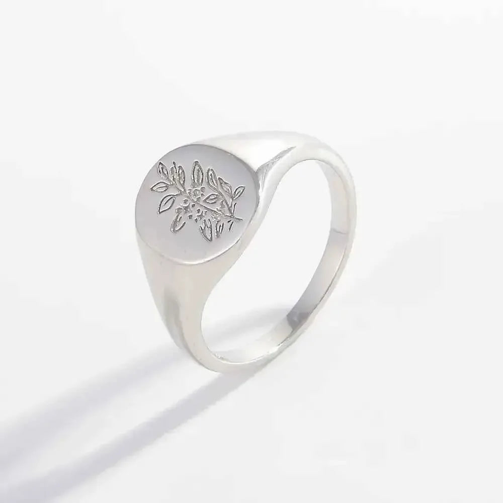 Signet Ring – Classic 925 Silver Jewelry