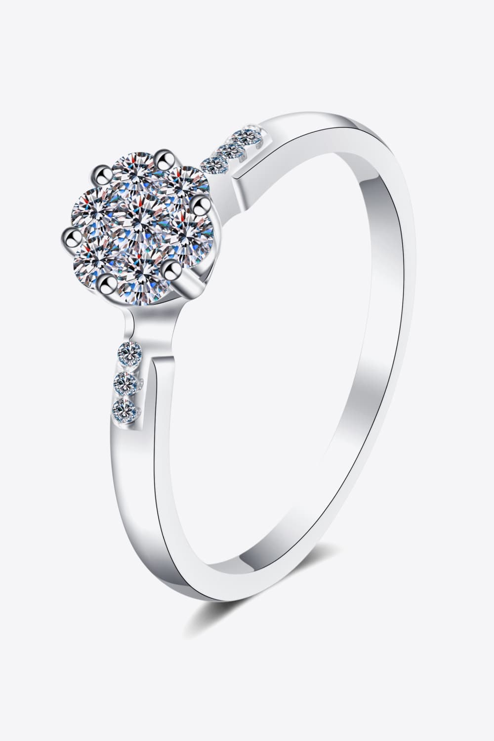 Moissanite Dream Life Silver Ring
