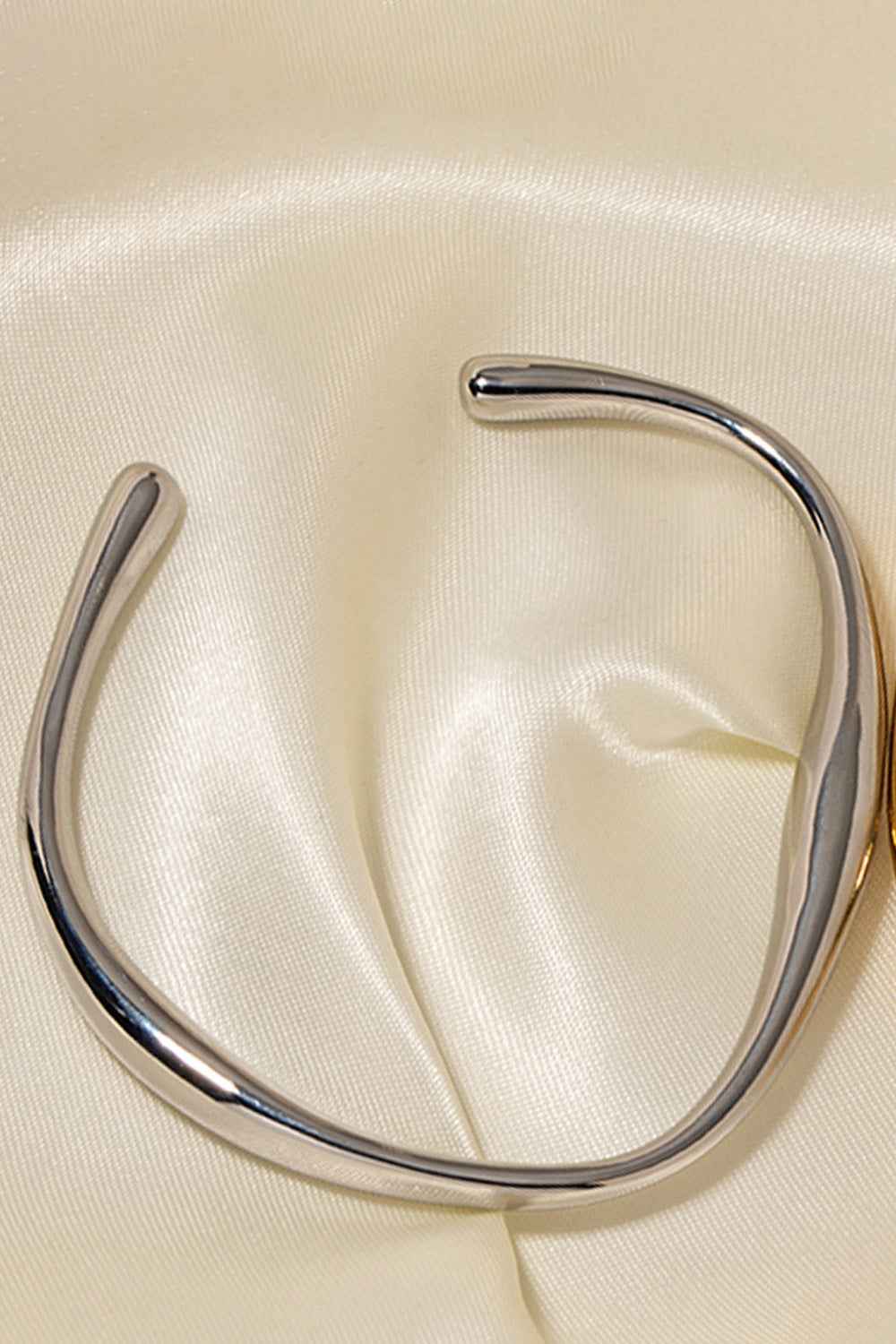 Effortless Open Metal Bracelet
