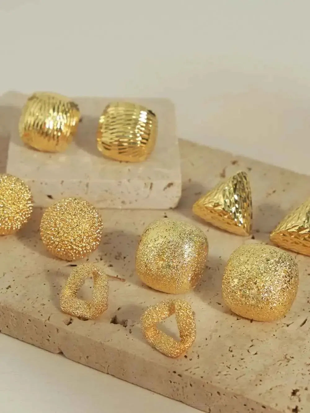 Edgy Geometric Steel Studs