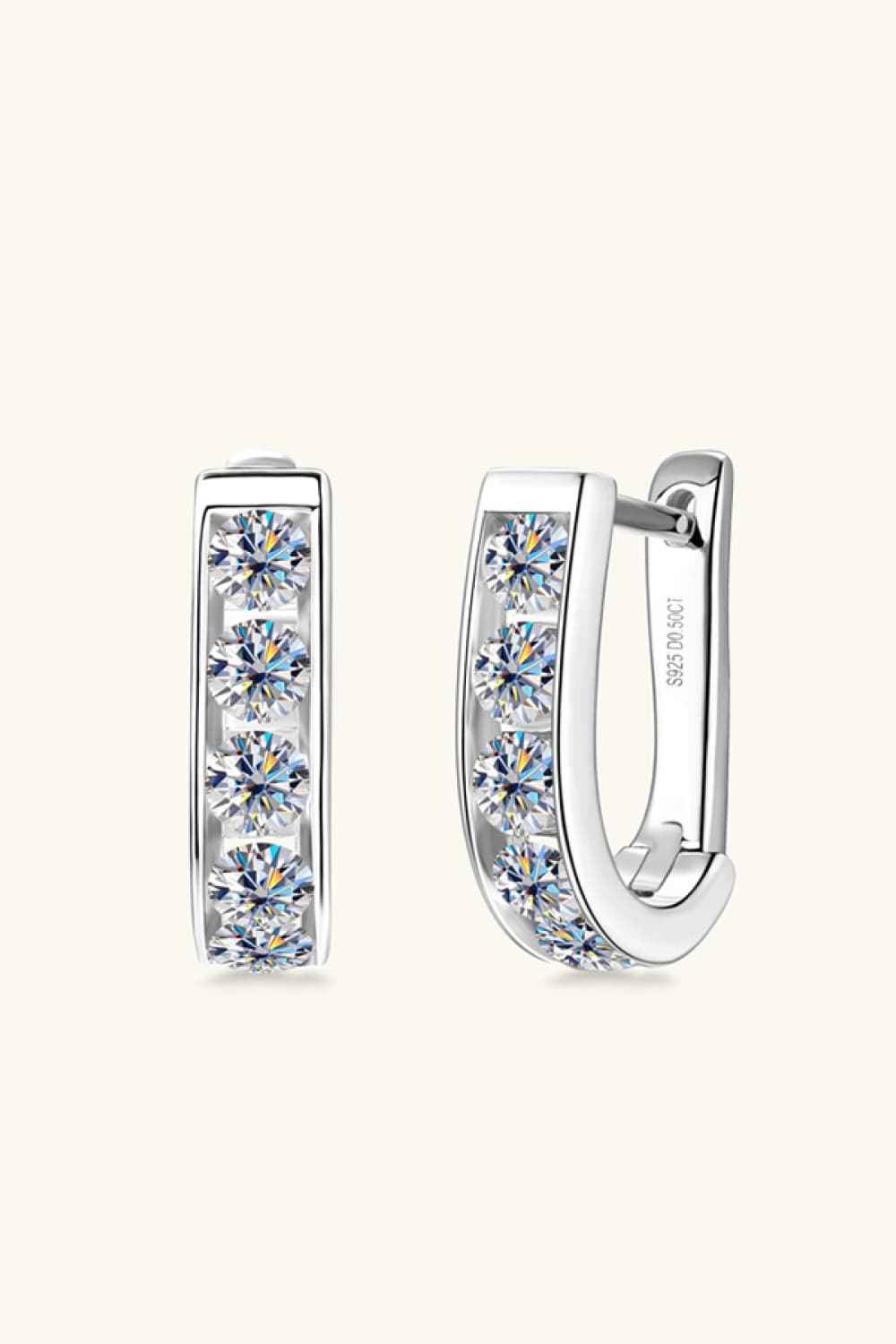 1 Carat Moissanite Sparkle in Silver