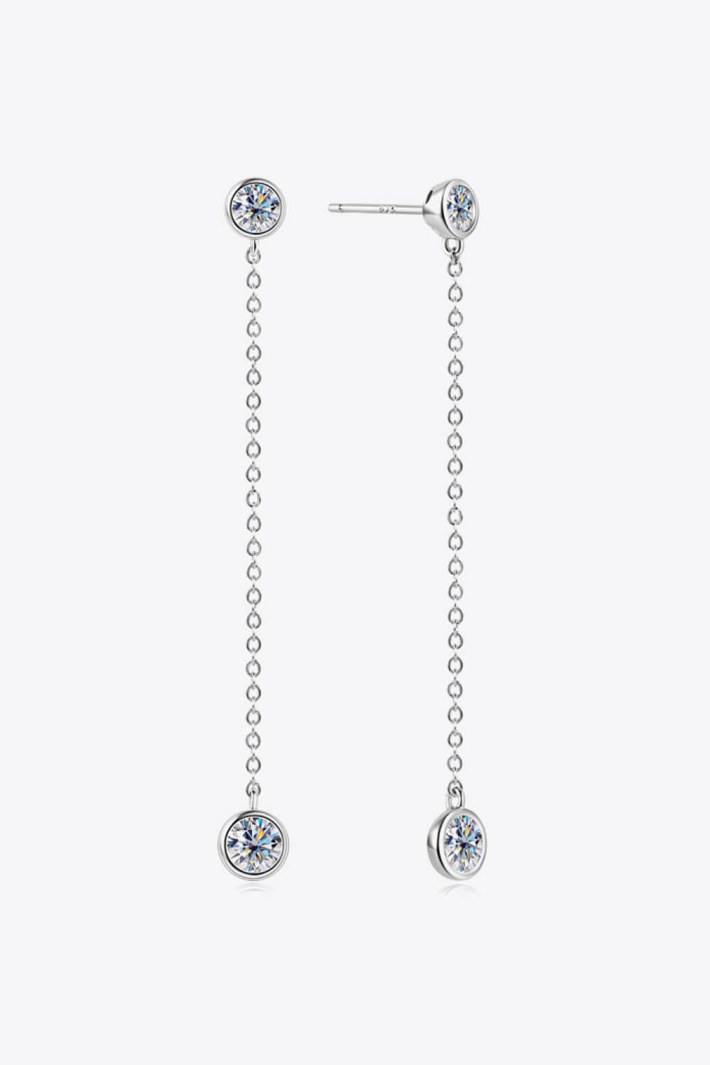 Shine in Motion with Adored Chain Earrings