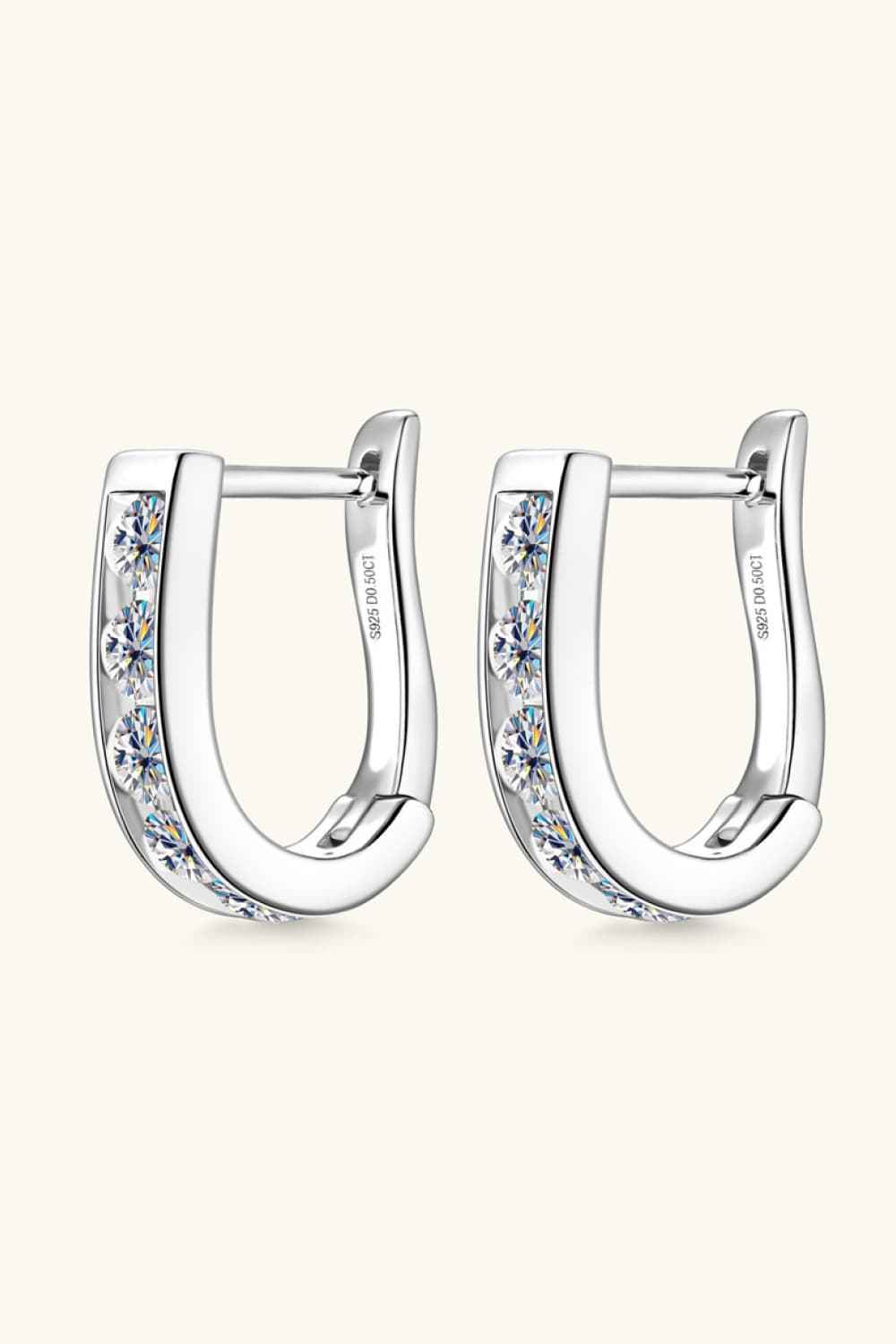 1 Carat Moissanite Sparkle in Silver