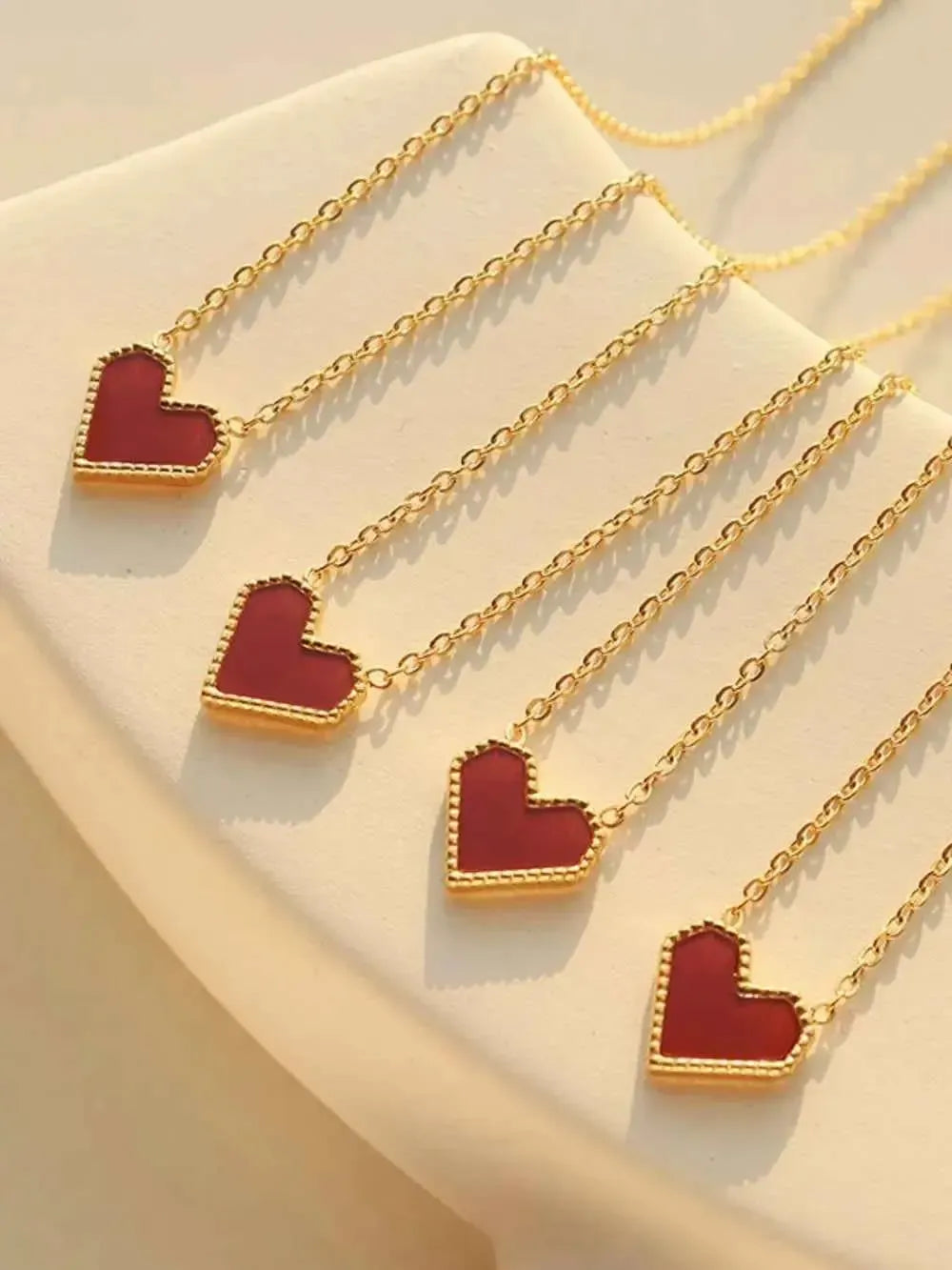 Hypoallergenic Titanium Steel Heart Charm