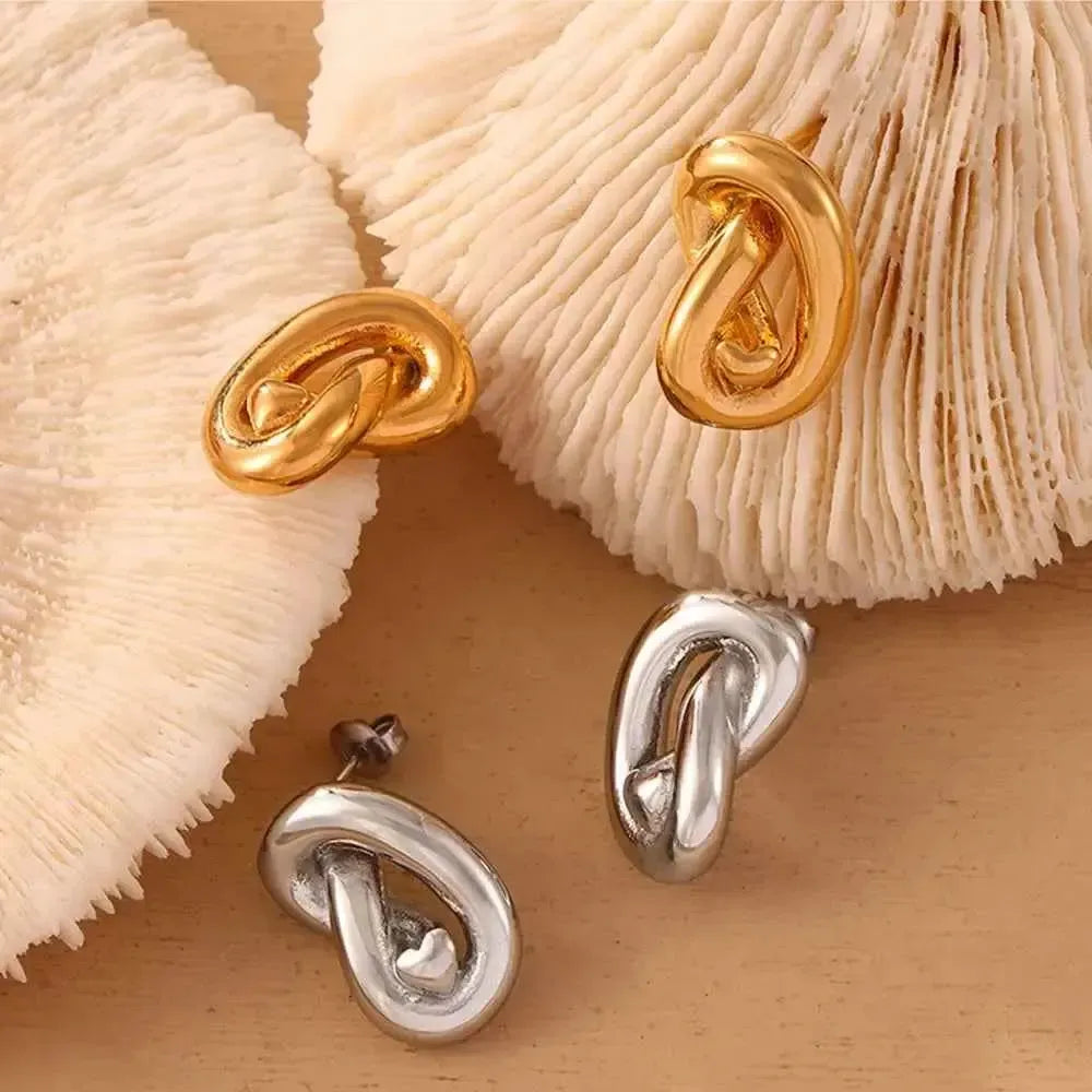 Classic Knot Design Studs