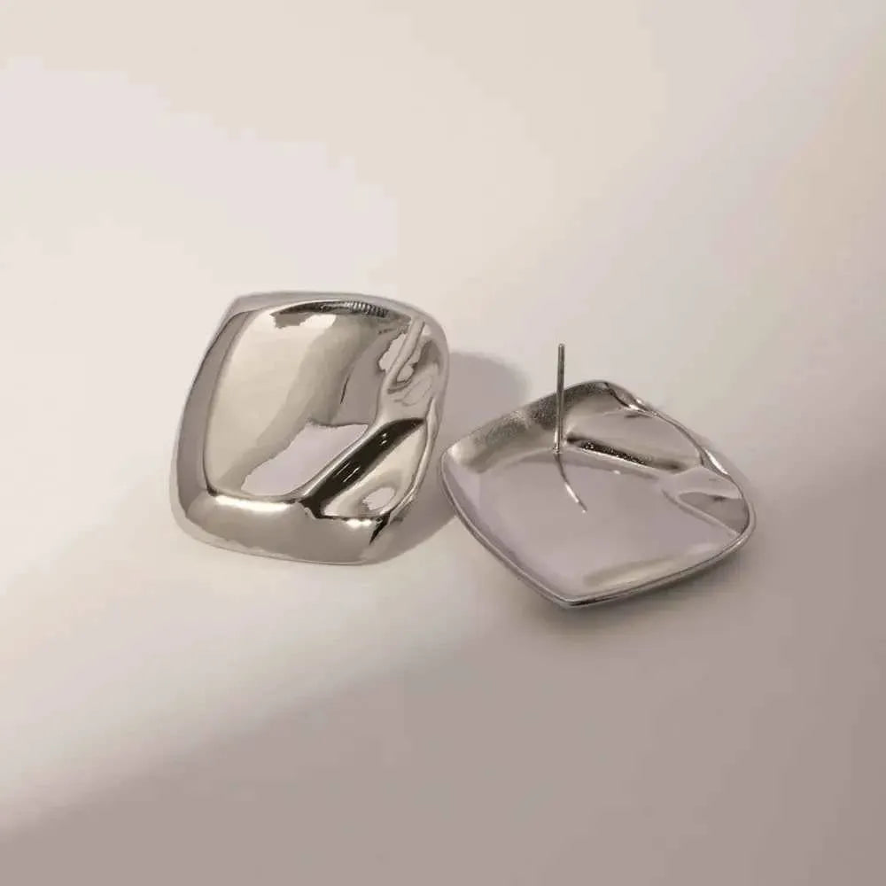 Sleek Stainless Steel Studs
