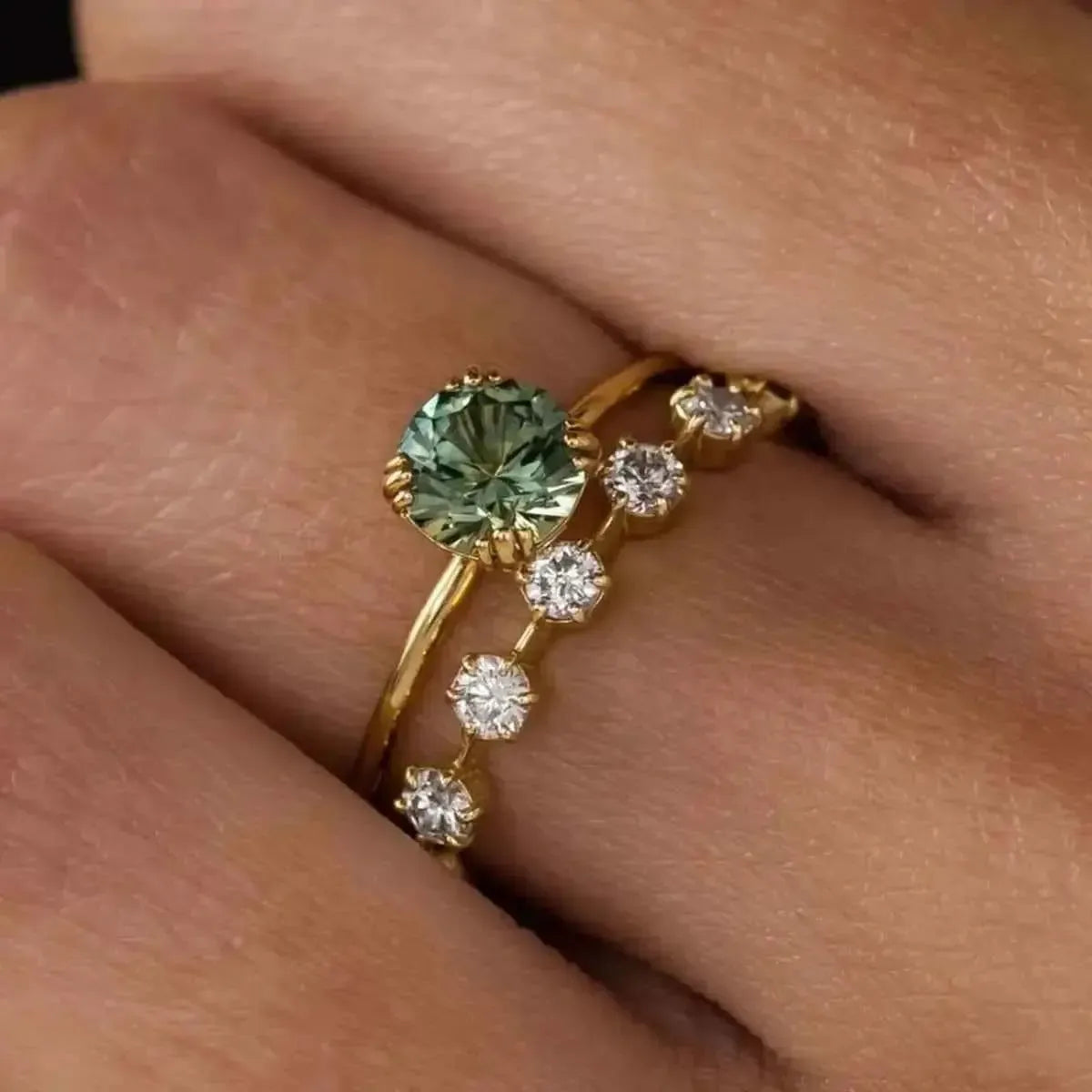 Infinite Shine Rings - 1 Carat Moissanite