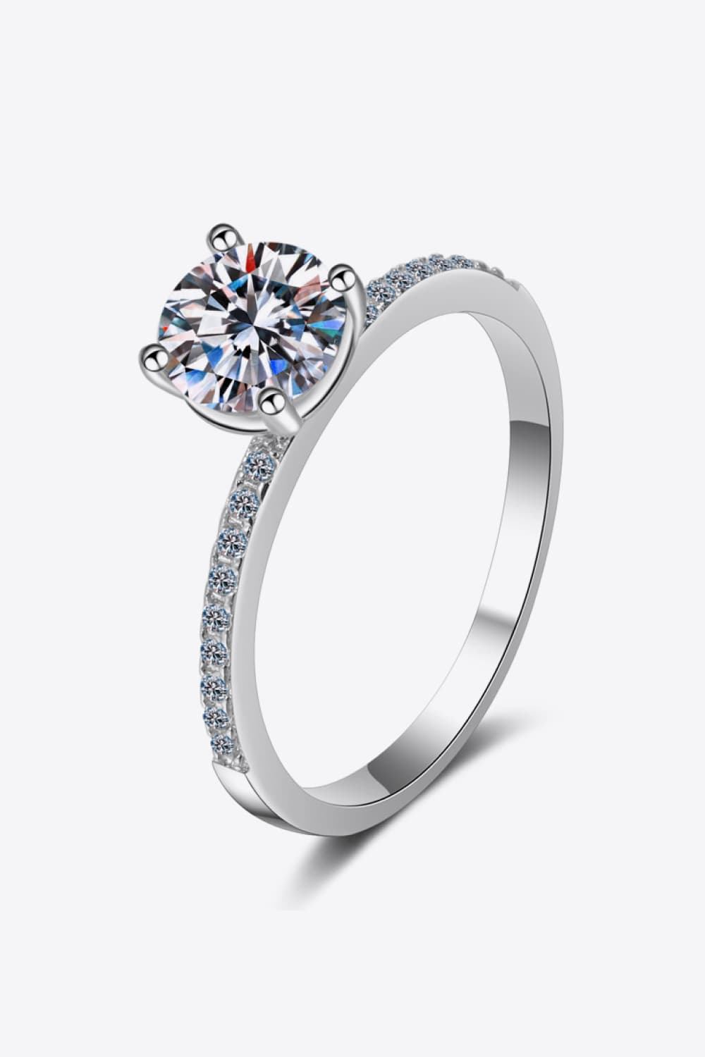 Luxury Moissanite Promise Ring Gift
