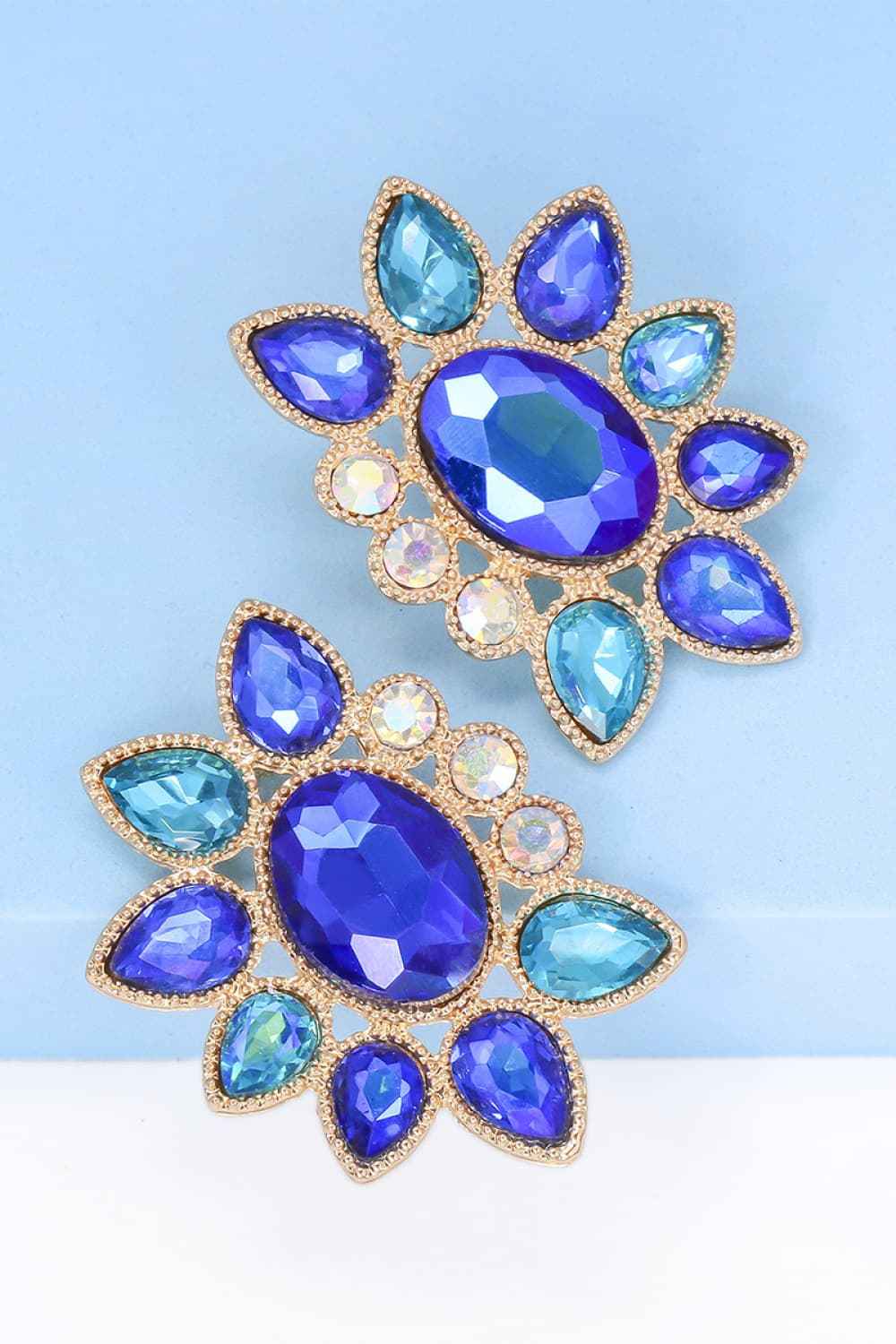 Bold Geometry Meets Sparkle