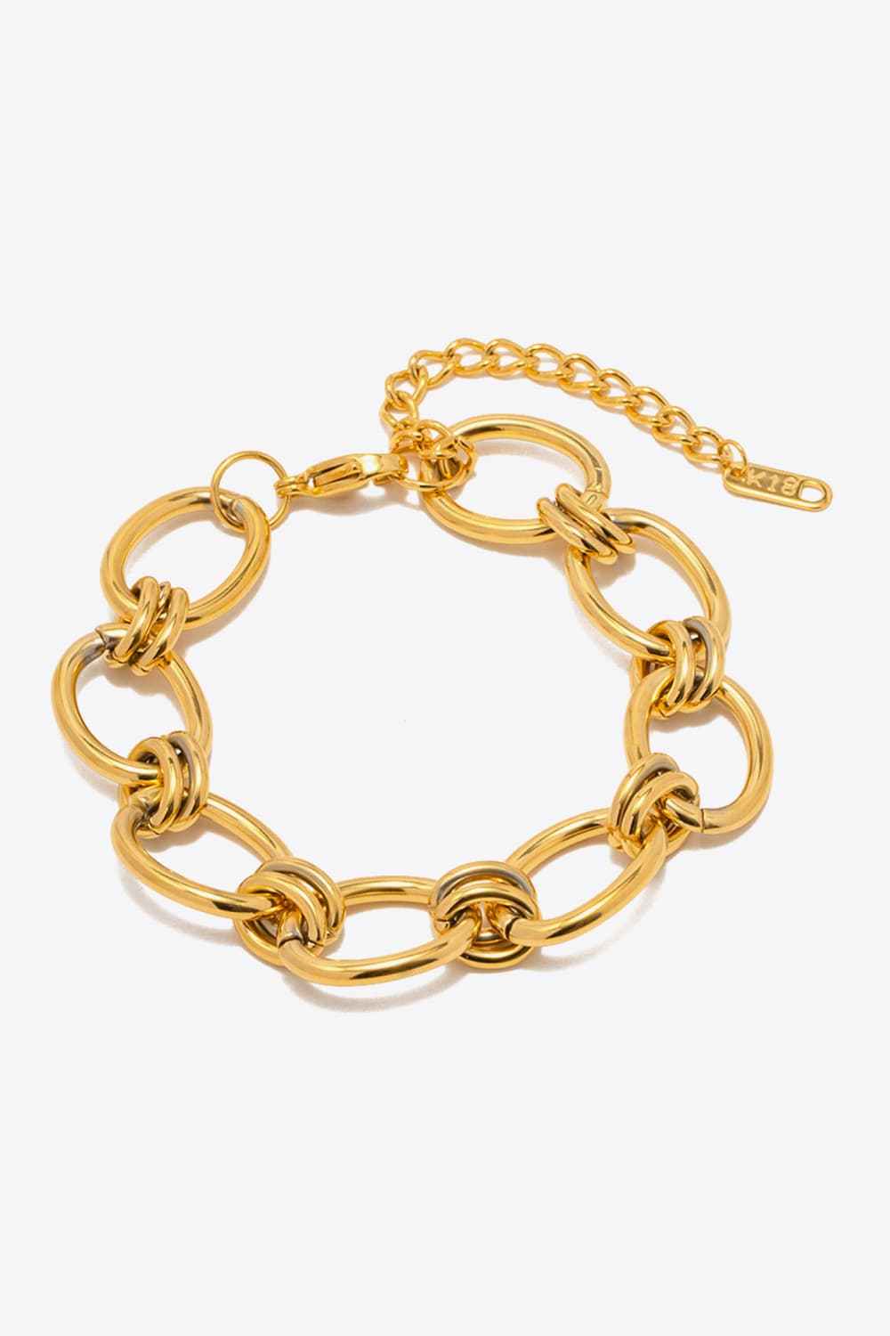 Hypoallergenic Heavy-Link Steel Bracelet